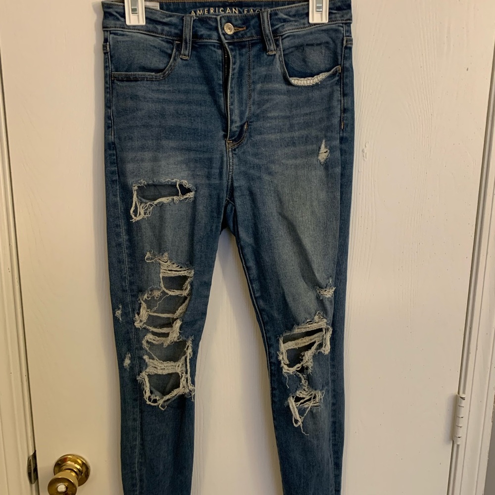 Ripped jeans from American eagle
